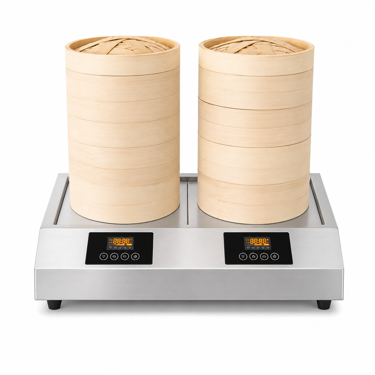Commercial Electric Bamboo Steamer Cooker