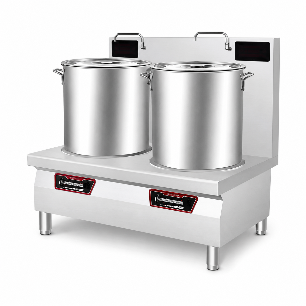 Commercial Induction Soup Cooker (Double Head)